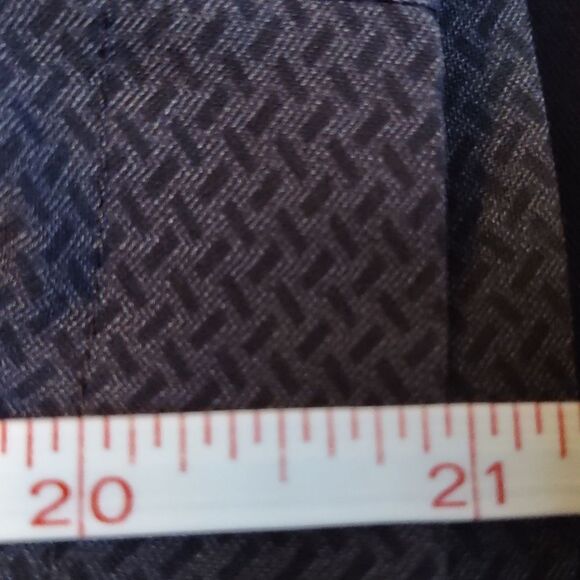 Roundtree and Yorke Men's 36 Black Gray Performance Golf Shorts - Picture 5 of 5